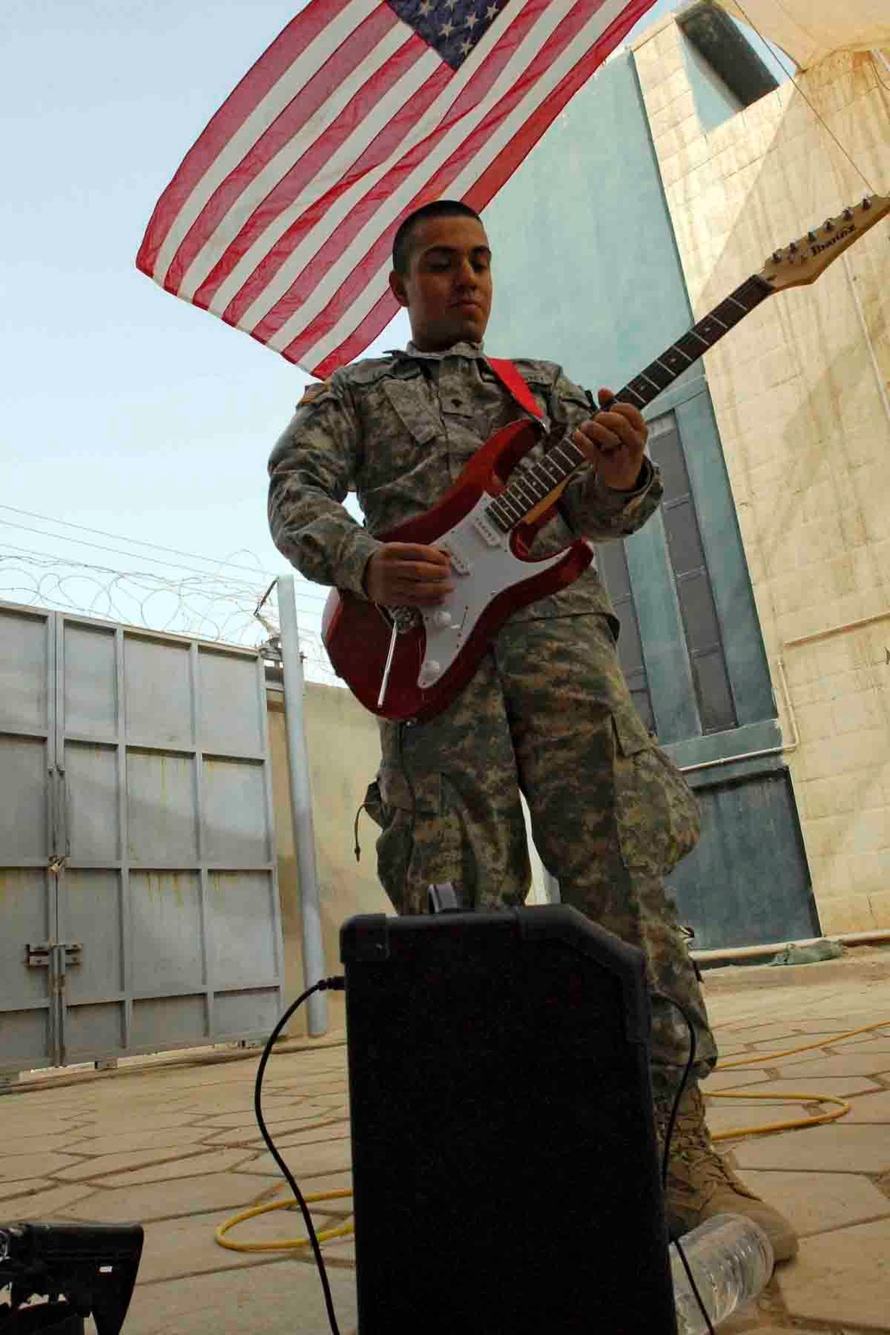 Greywolf troops get a block-rockin' concert: Sevendust gets the experience of a lifetime