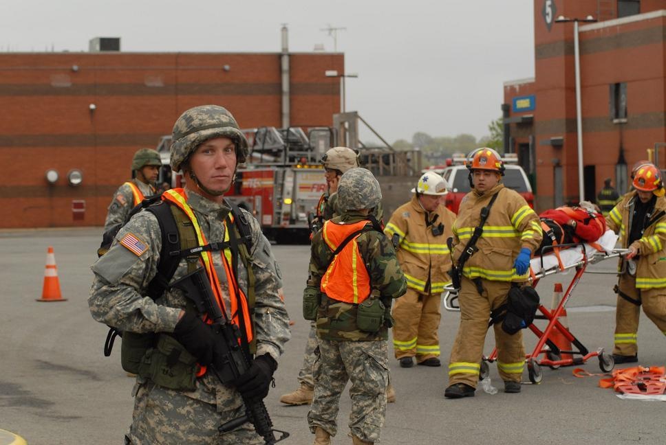 New York National Guard Unit Exercises with State Urban Search Team