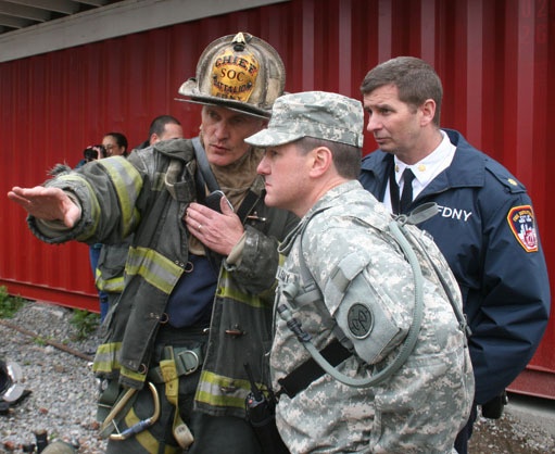 New York National Guard Unit Exercises with State Urban Search Team