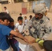 Soccer ball and toy distribution in Choyoul, Iraq
