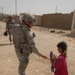 Soccer ball and toy distribution in Choyoul, Iraq