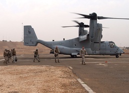 Gen. Conway and Sgt. Maj. Kent Visit Multi-National Force-West