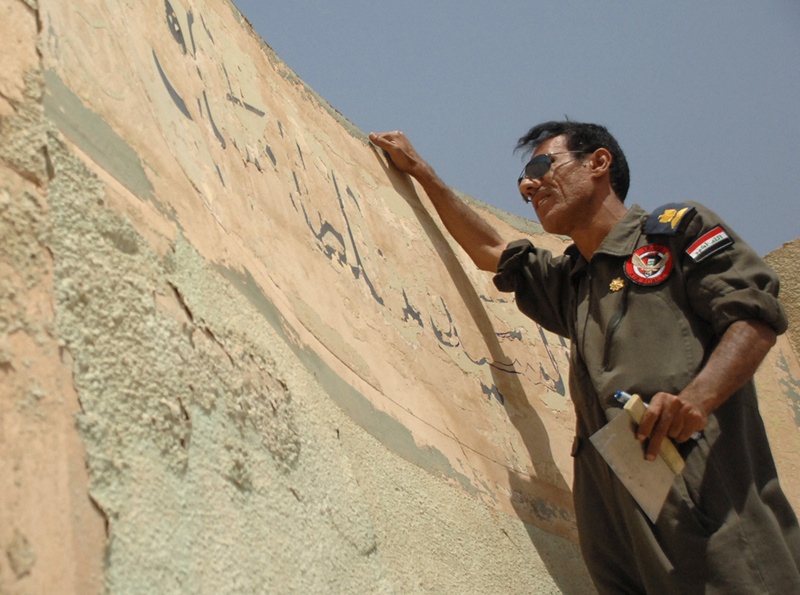 American, Iraqi Airmen Partner to Restore Sultan Saqi shrine