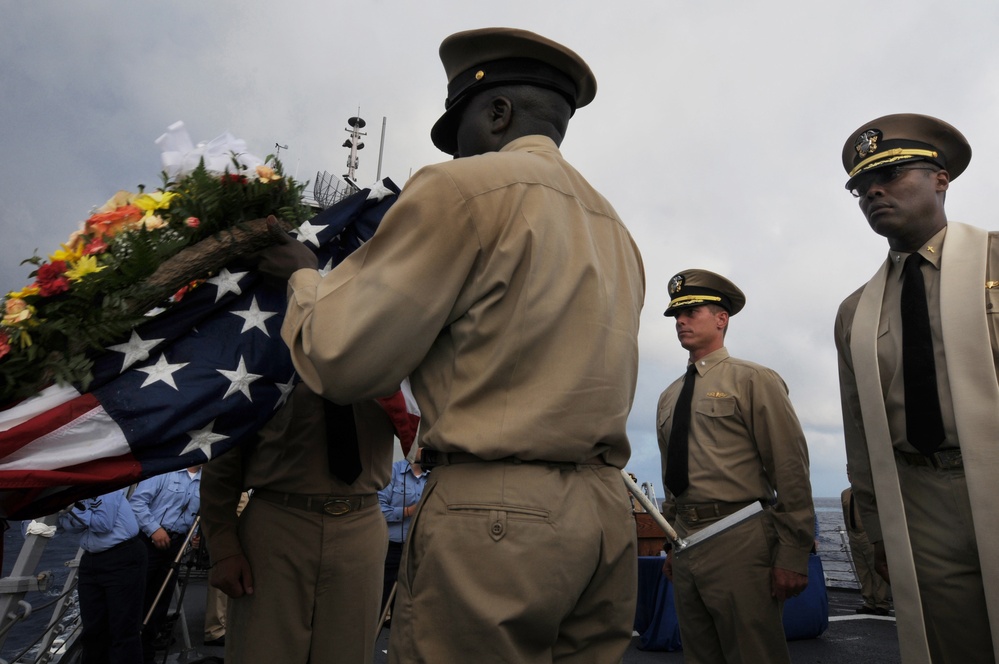 Ceremony Honoring the Sailors and Marines Who Fought and Died at the Battle of Midway