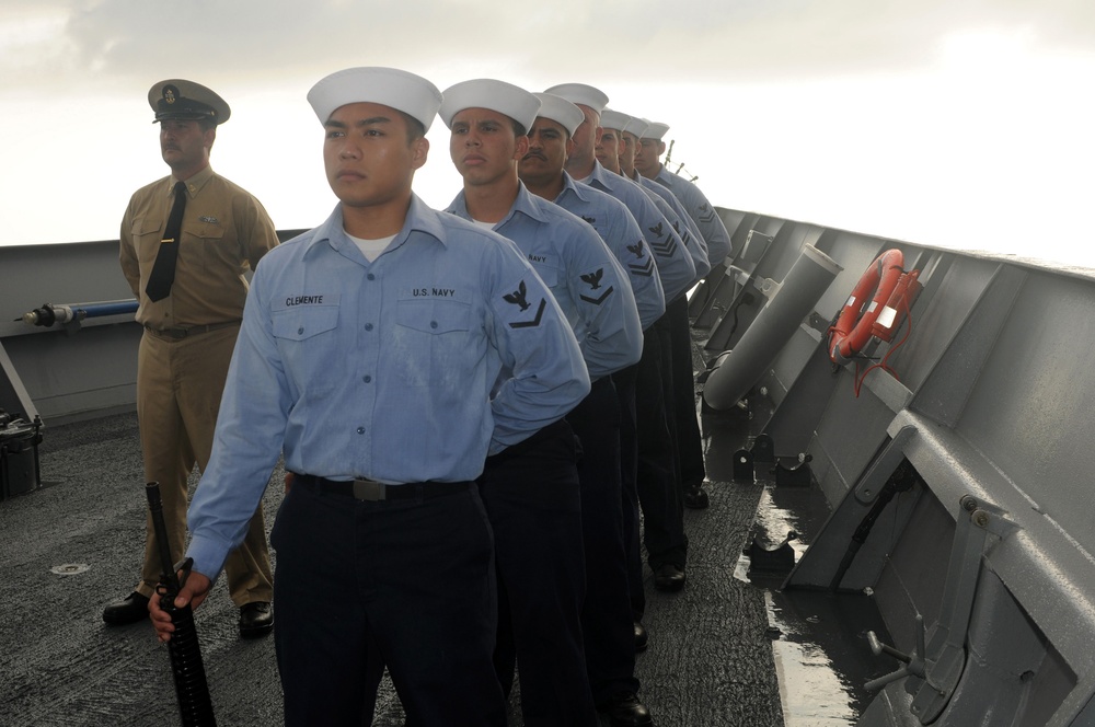 Ceremony Honoring the Sailors and Marines Who Fought and Died at the Battle of Midway