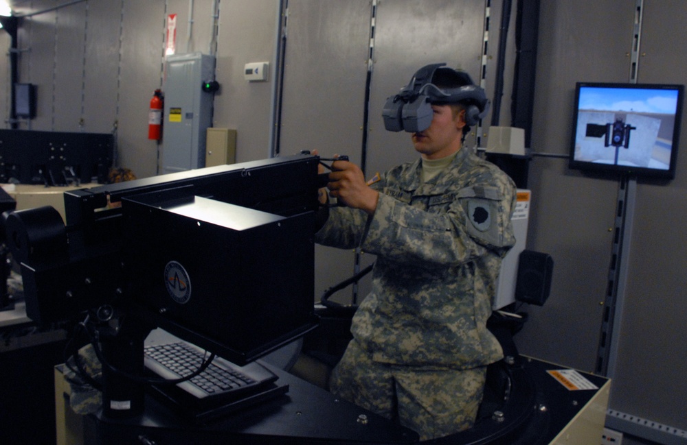 Simulator Provides Troops With Combat Convoy Experience