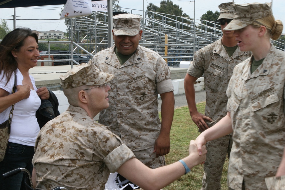 1st Marine Logistics Group Comes Together to Support Marine