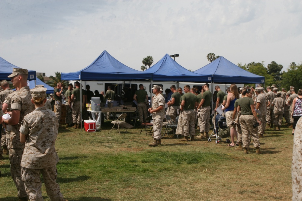 1st Marine Logistics Group Comes Together to Support Marine