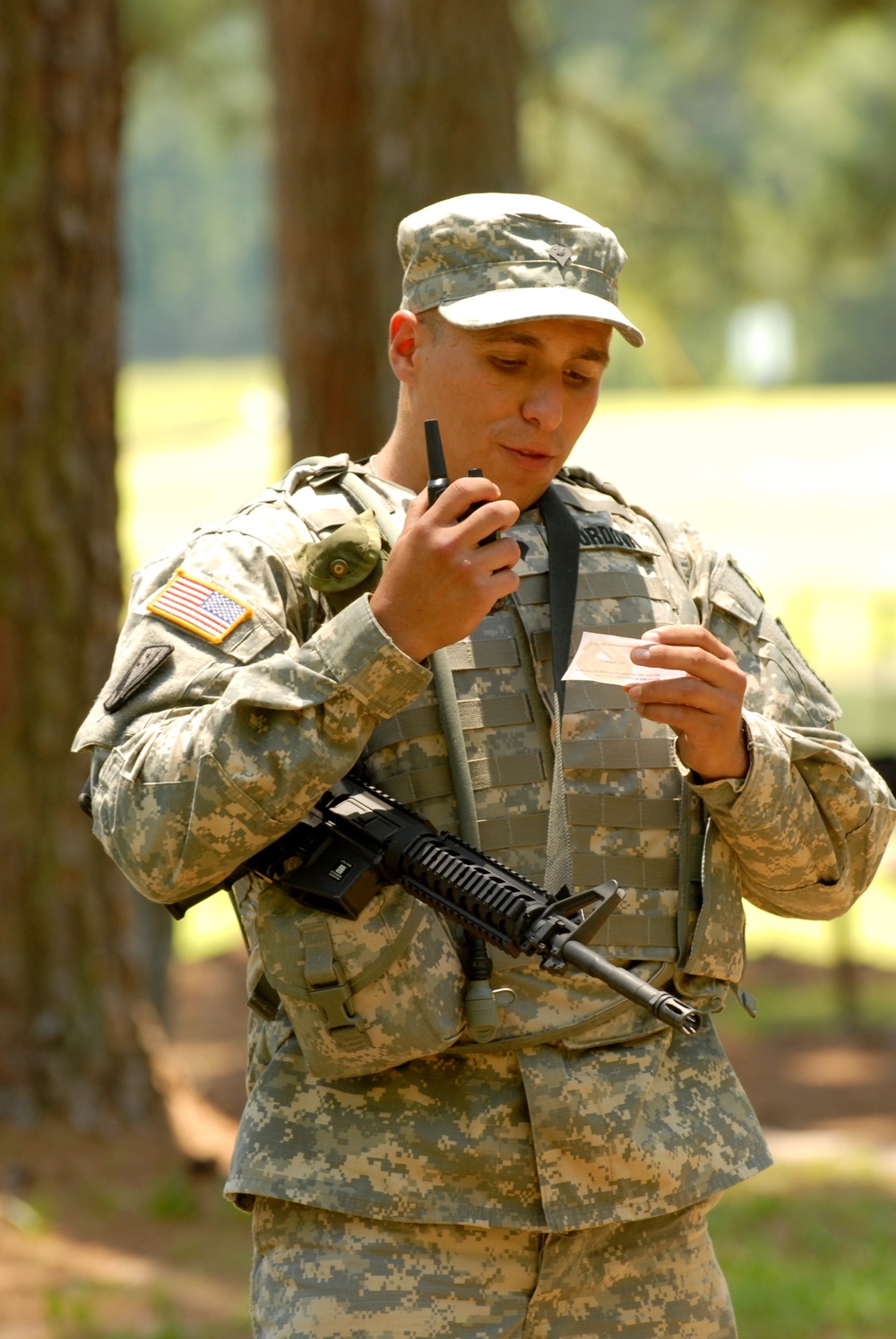 335th Signal Command 'Best Warrior' Compete for Title