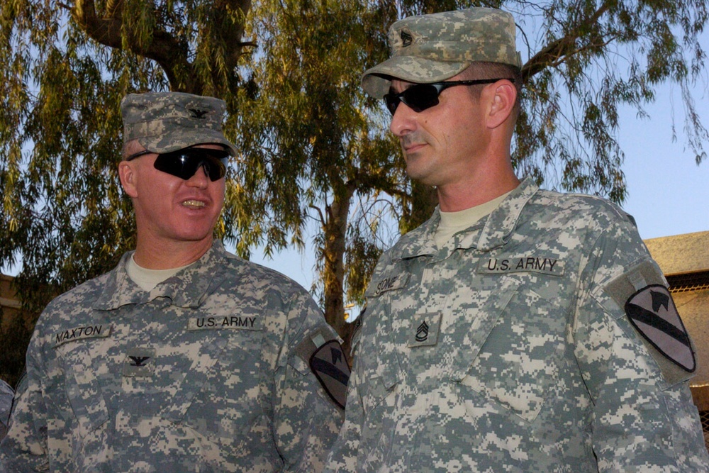 Master Sgt. Stone promoted