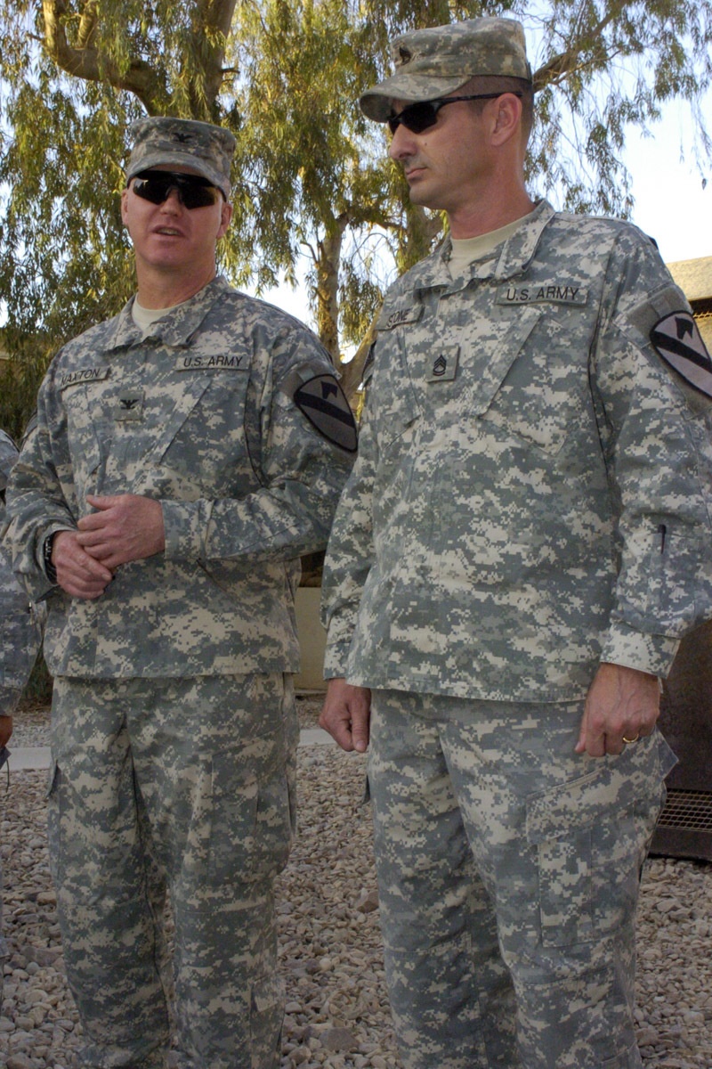 Master Sgt. Stone promoted