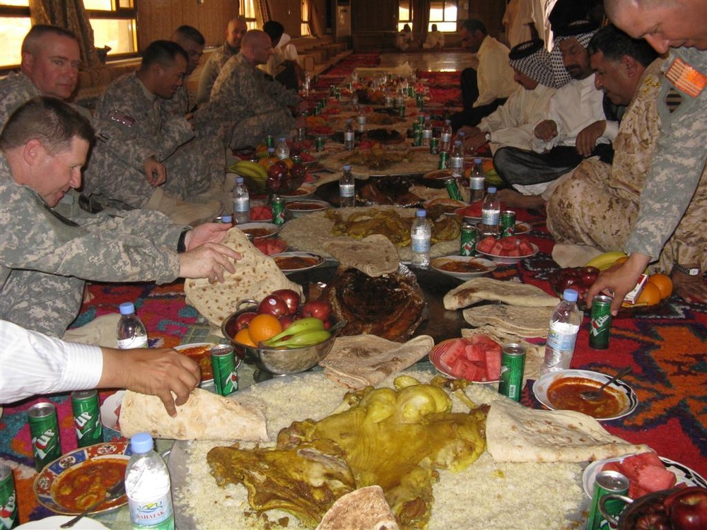 Sustainment Leaders Met With Al Ghizi Sheik