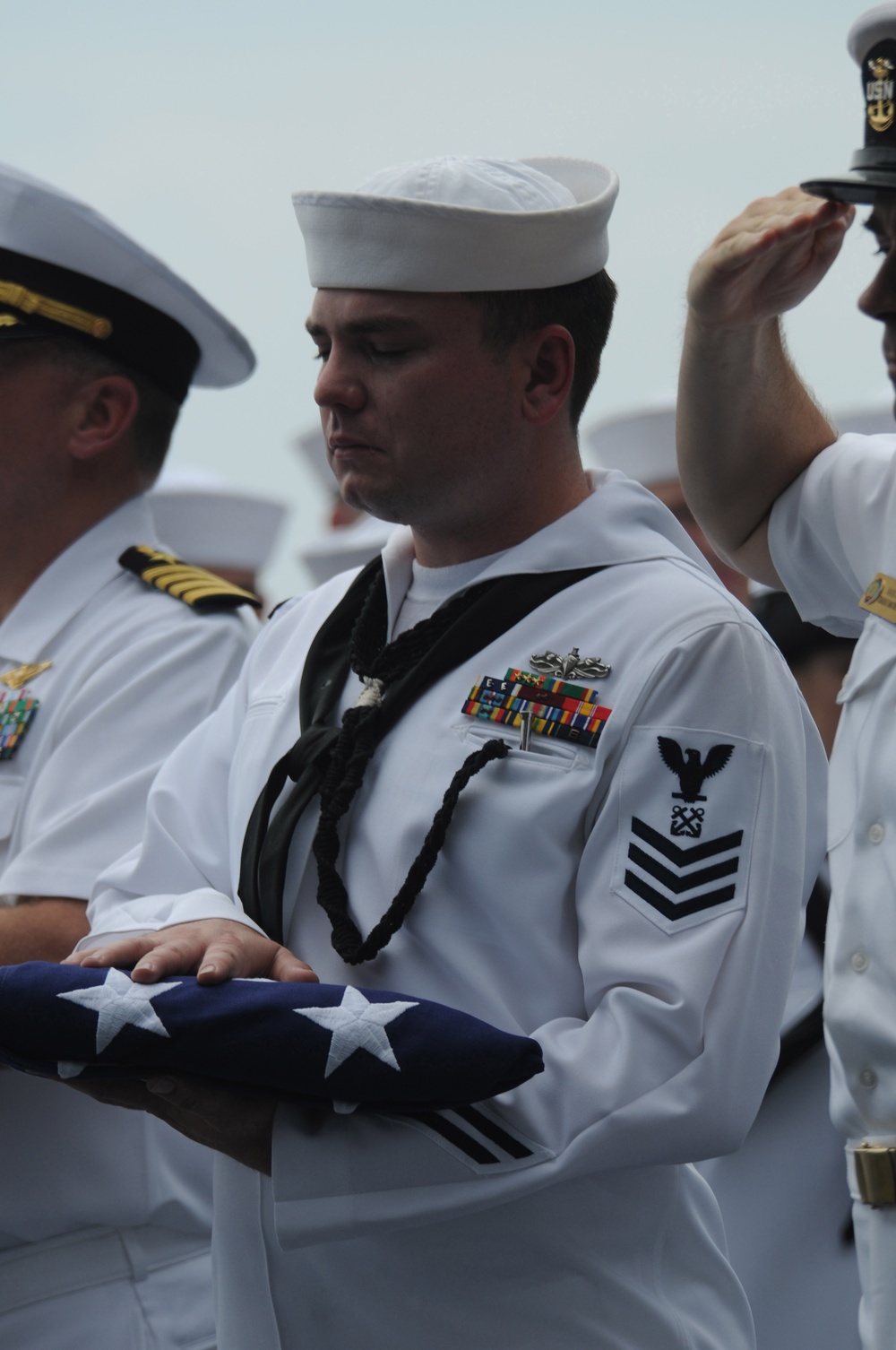 USS Ronald Reagan conducts memorial service