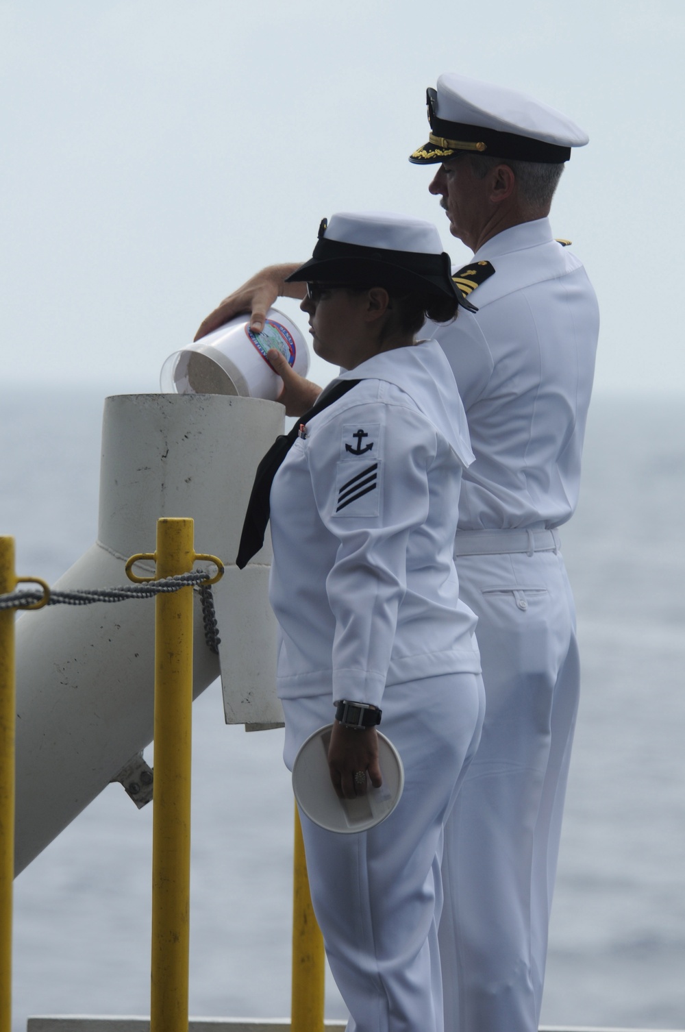 USS Ronald Reagan conducts memorial service