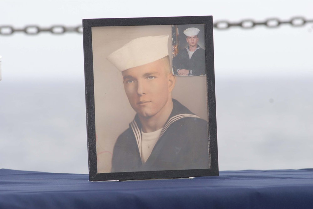 USS Ronald Reagan conducts memorial service