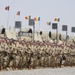 Romanian soldiers celebrate completion of mission in Iraq