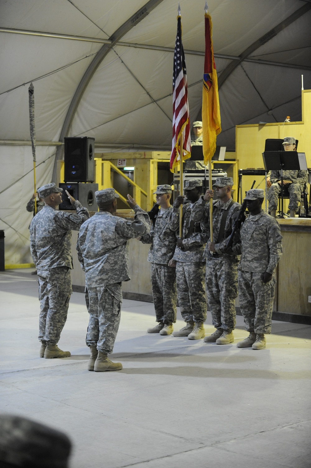 1st Armored takes over for 1st Cavalry in southern Iraq