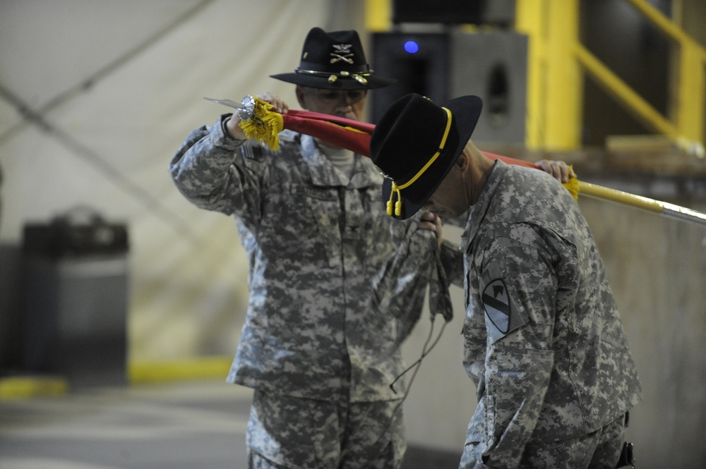 1st Armored takes over for 1st Cavalry in southern Iraq