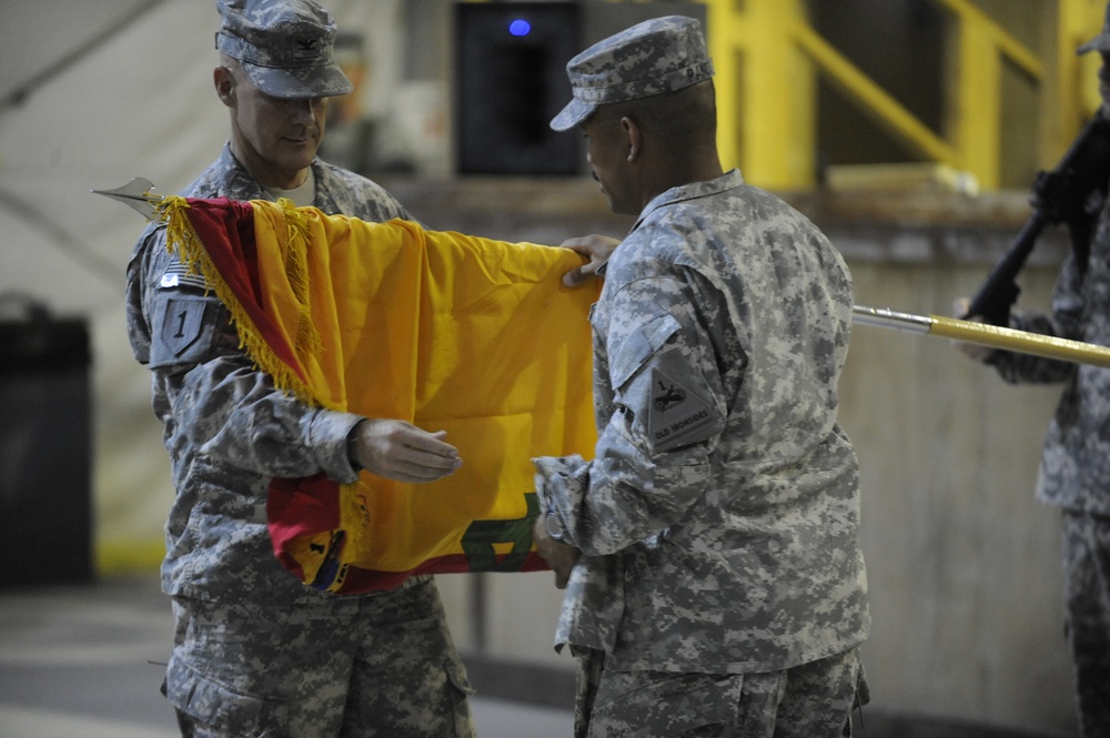 1st Armored takes over for 1st Cavalry in southern Iraq