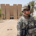 U.S. Soldiers speak with Iraqi security force leaders in Baghdad