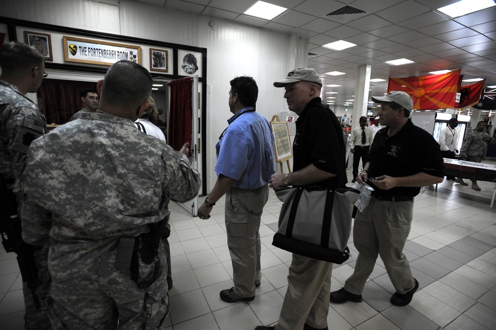 Pennsylvania Congressional Delegates visit Camp Taji