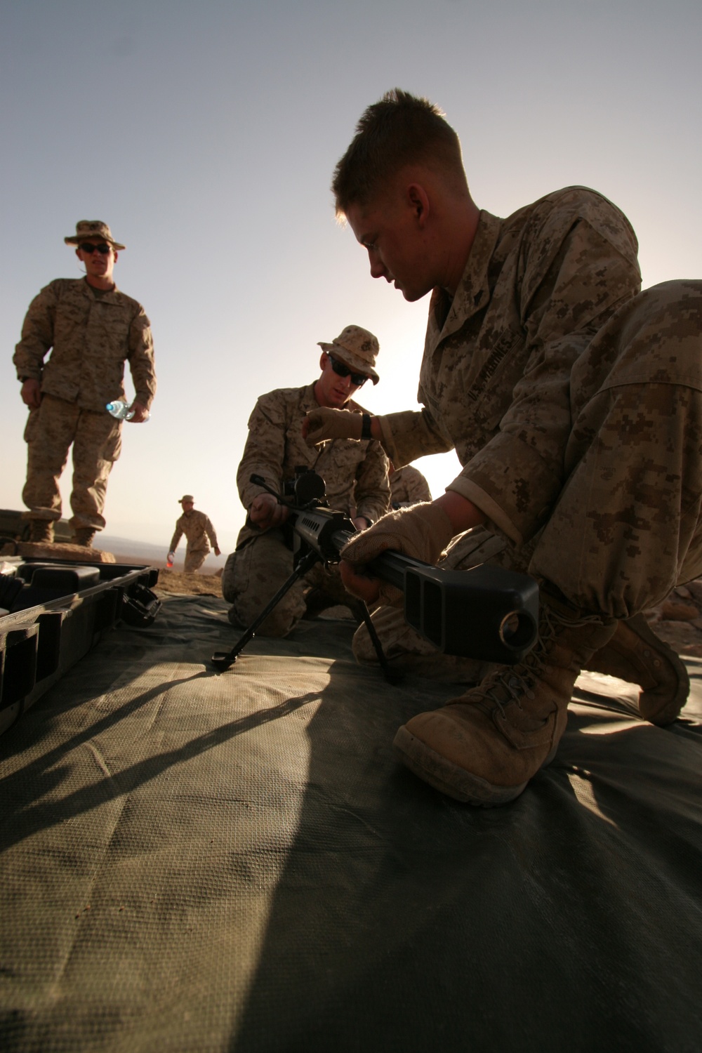 Marine Training In The Desert Builds Small Unit Leadership