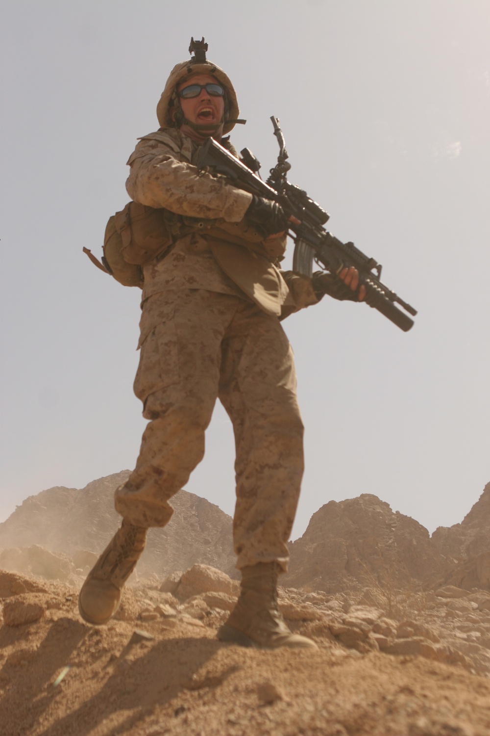 Marine Training in the Desert Builds Small Unit Leadership