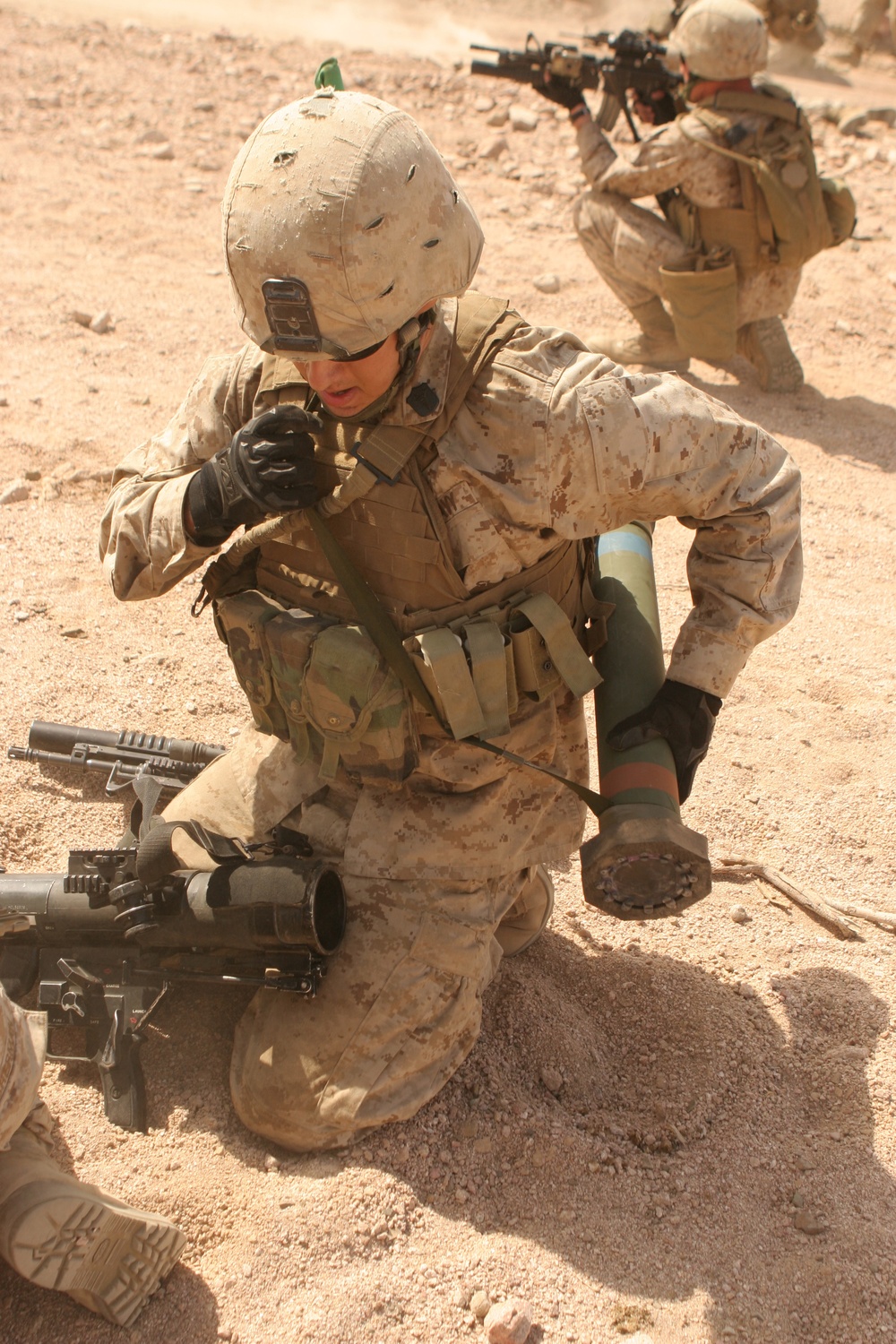 Marine Training In The Desert Builds Small Unit Leadership