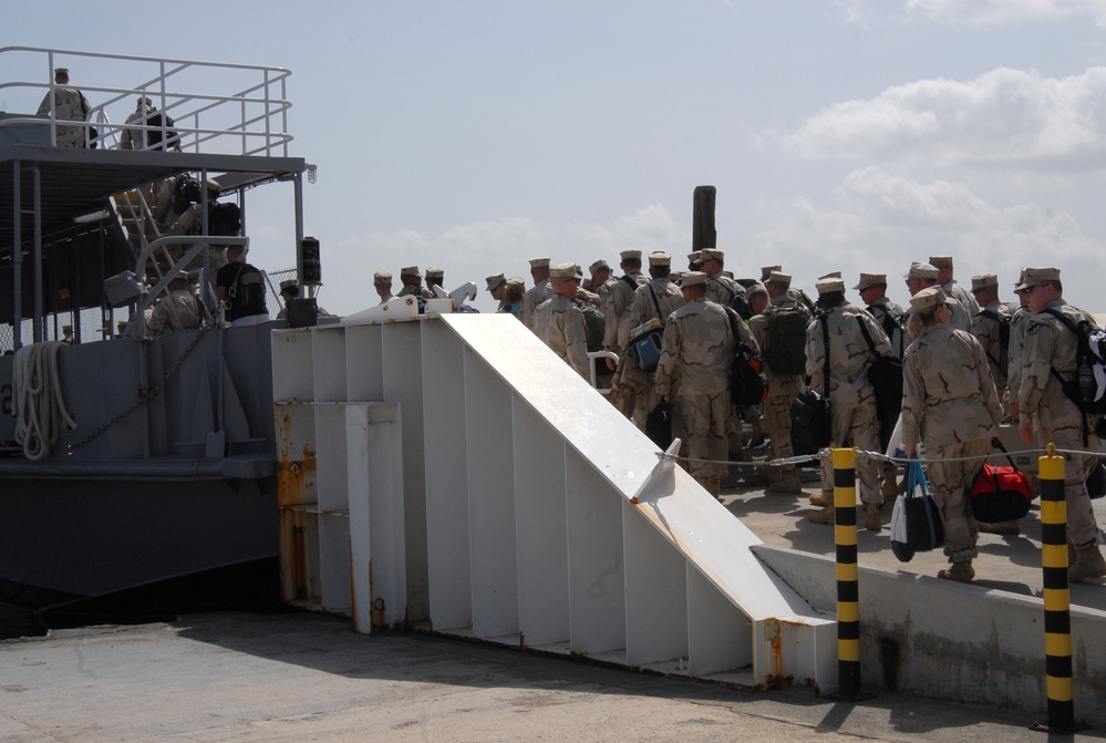Port Security Unit 305 Departs Guantanamo Bay