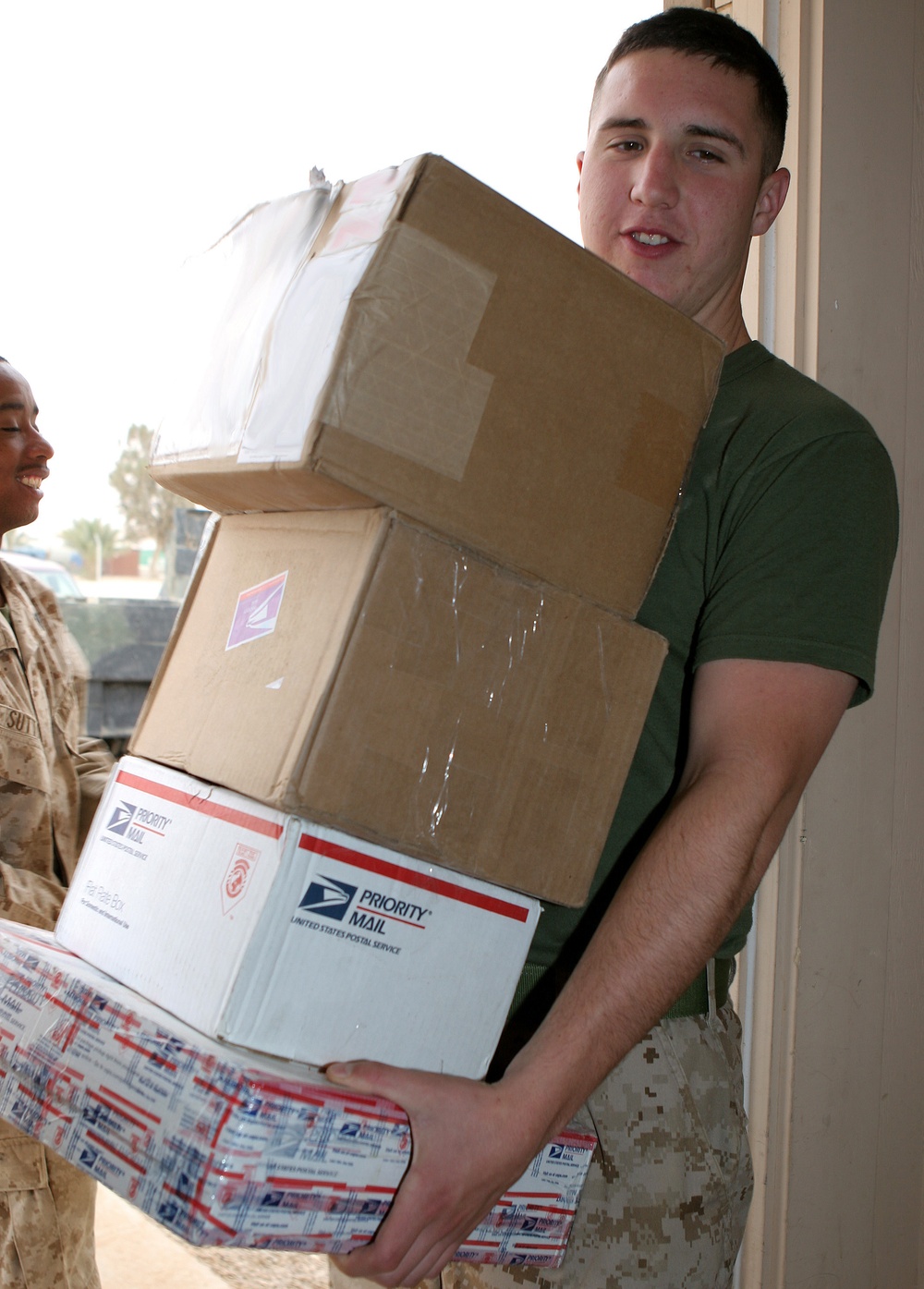 Mail Call! II Marine Expeditionary Force Headquarters Group (Forward) turns FPO into TLC