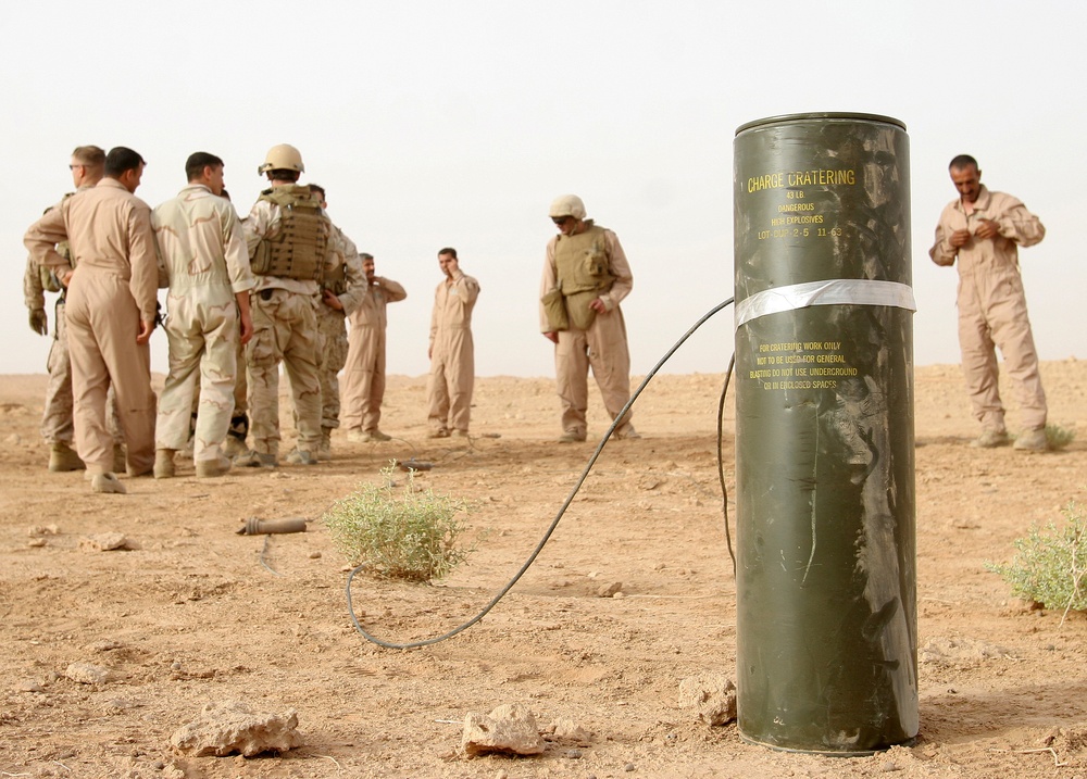 Iraqi explosive ordnance disposal makes Iraq safer - one cache at a time