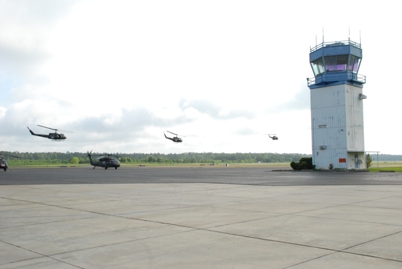 Louisiana National Guard bids farewell to Huey helicopters