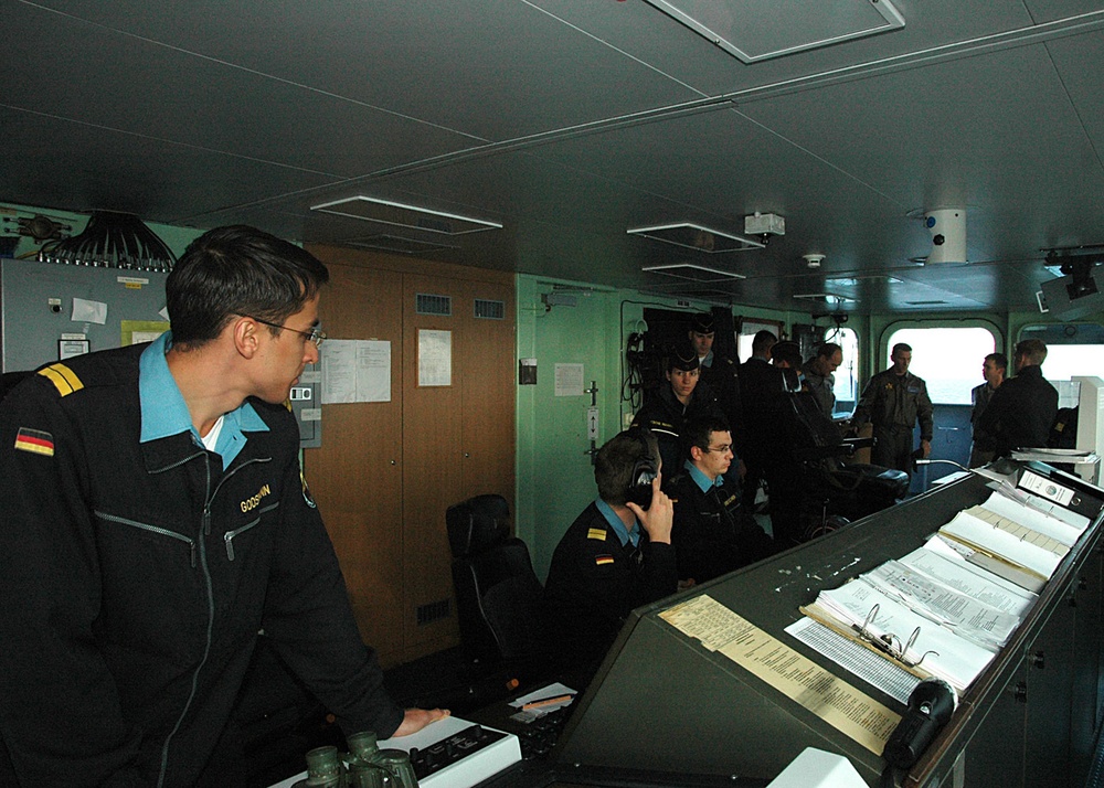 German Navy Provides Vital Support to Baltic operations