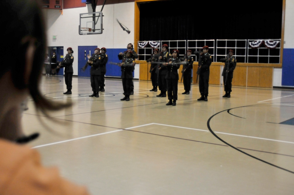 Local High School Helps Army Celebrate 234th Birthday
