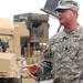 Command Sgt. Maj. Wilson Coins Soldiers in Baghdad, Iraq