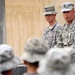 Command Sgt. Maj. Wilson Coins Soldiers in Baghdad, Iraq