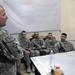 Command Sgt. Maj. Wilson Coins Soldiers in Baghdad, Iraq