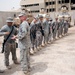 Command Sgt. Maj. Wilson Coins Soldiers in Baghdad, Iraq