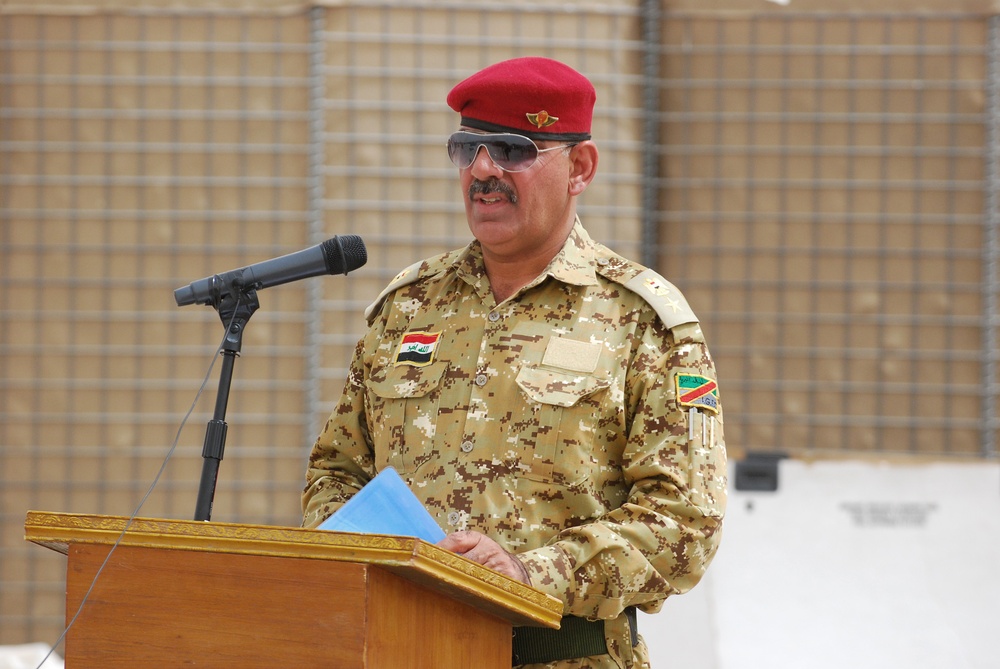 Joint Security Station Ezdehar handed over to the Iraqi Army