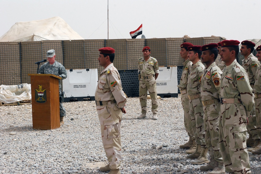 Joint Security Station Ezdehar Handed Over to the Iraqi Army