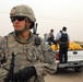 Iraqi and U.S. Soldiers deliver food, soccer balls in Kirkuk province