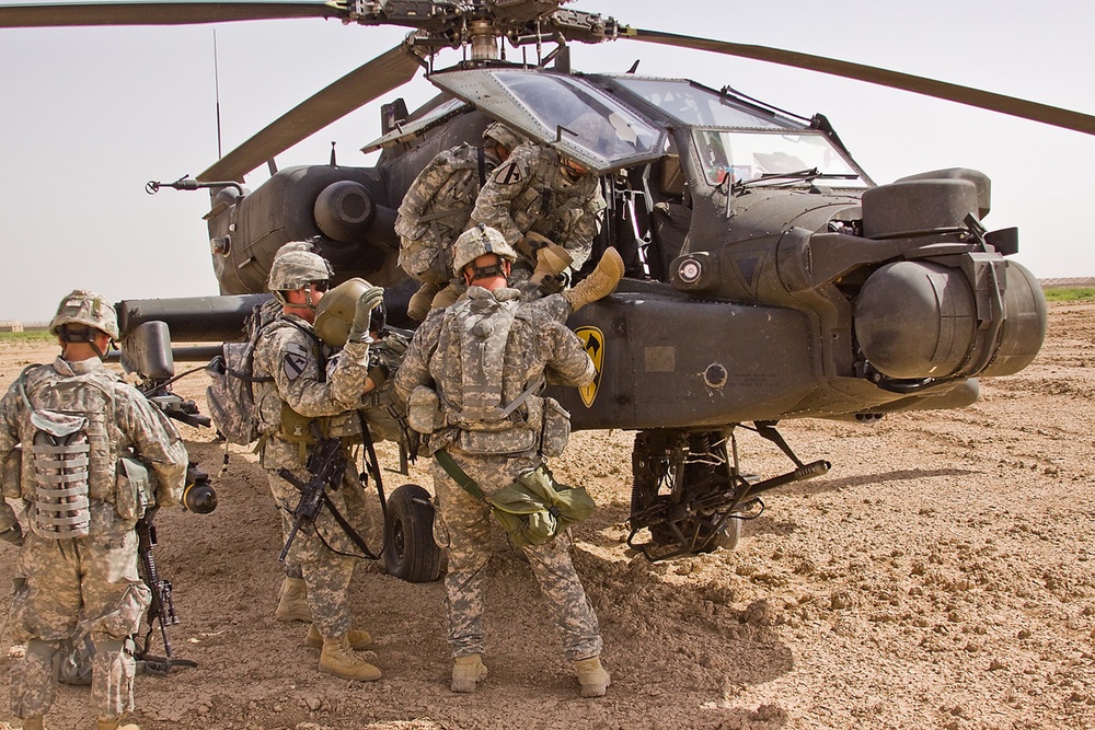 1st Air Cavalry Brigade conducts fallen angel training