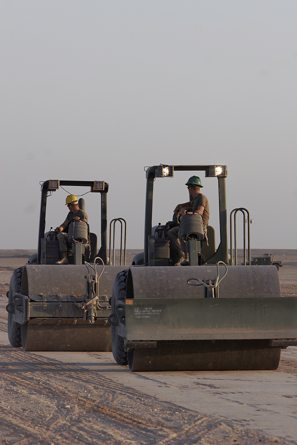 Marines Work to Build Airfield in Afghanistan