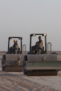Marines Work to Build Airfield in Afghanistan