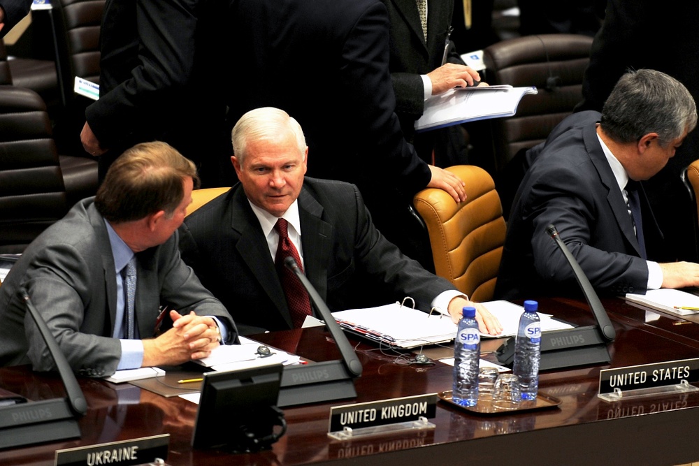 Gates, Secretary General Express Satisfaction With NATO Conference