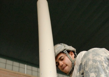 4th Stryker Brigade Combat Team, 2nd Infantry Division  offload at rail head station