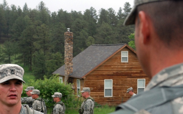 Units cordon, clear urban environment during Golden Coyote