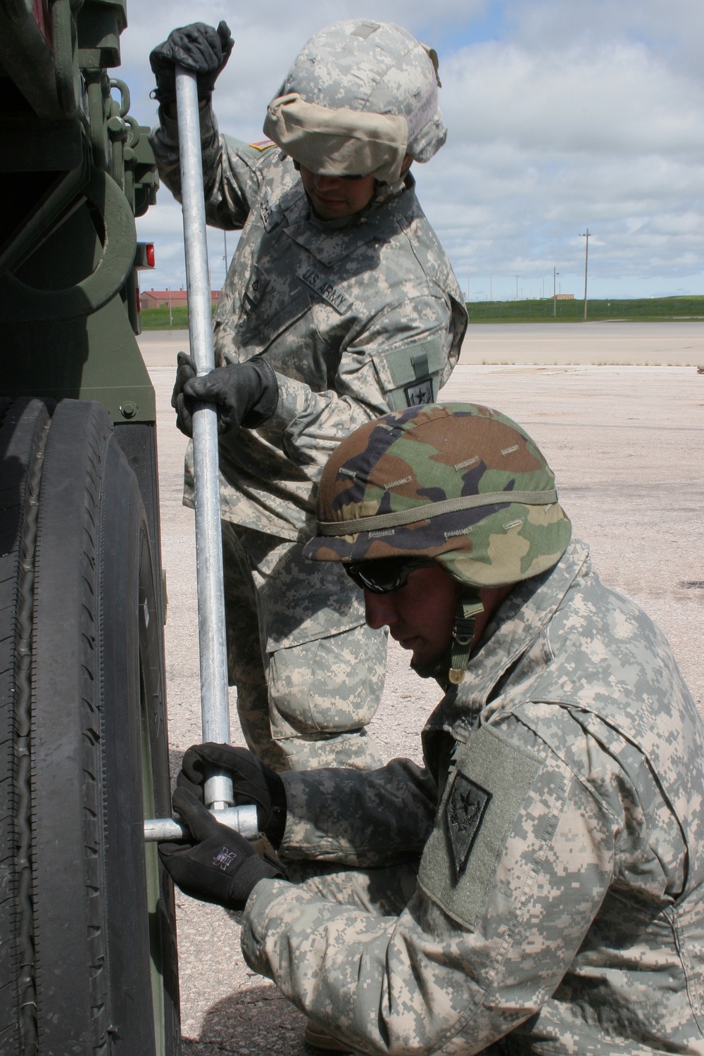 DVIDS - Images - Nevada's 593rd transportation company fuels Golden