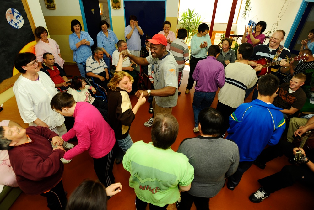 Sailor Participate in a community service project