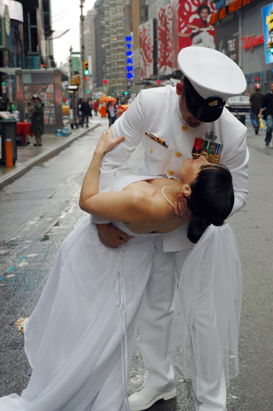 Military Couples Marry in New York City